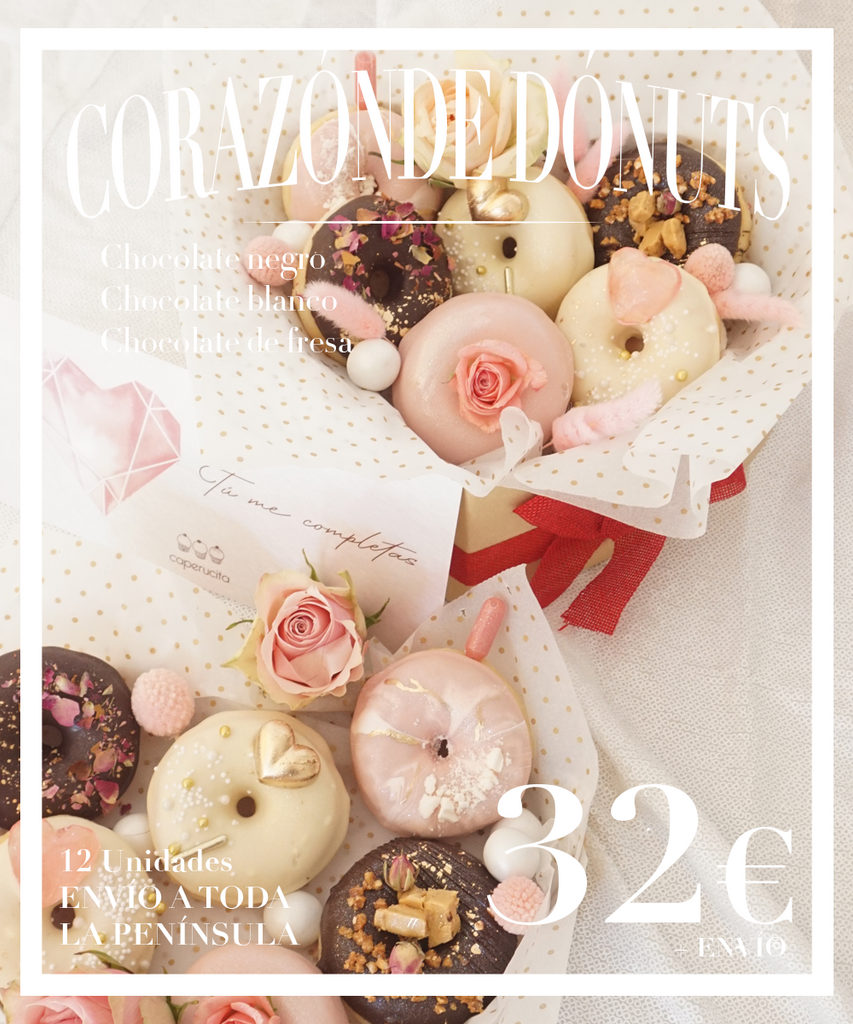 Corazón de dónuts - Recogida en tienda