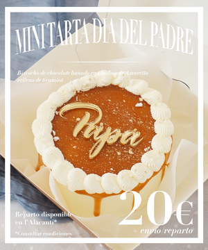 Mini Tarta del Día del Padre - Reparto disponible en l'Alacantí*