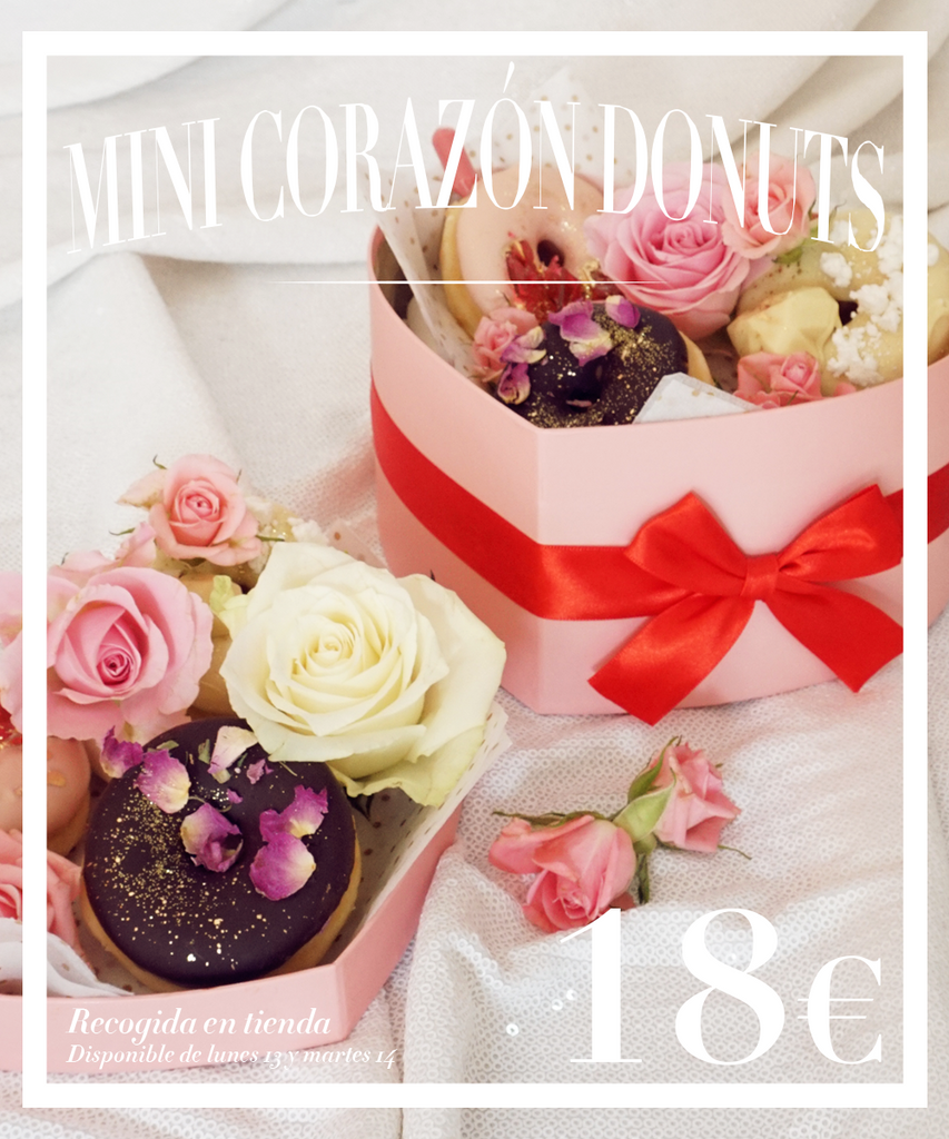 Mini Corazón de dónuts - Recogida en tienda