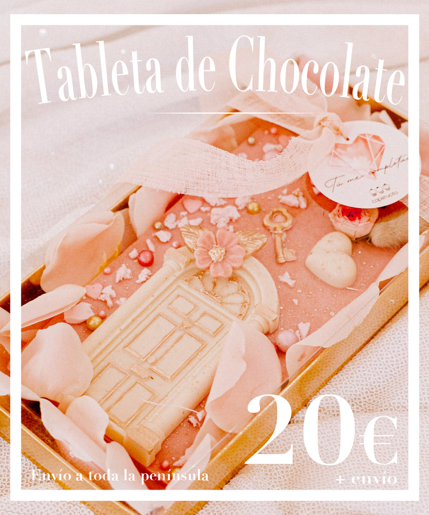 Tableta de Chocolate de San Valentín - Envío a toda la península